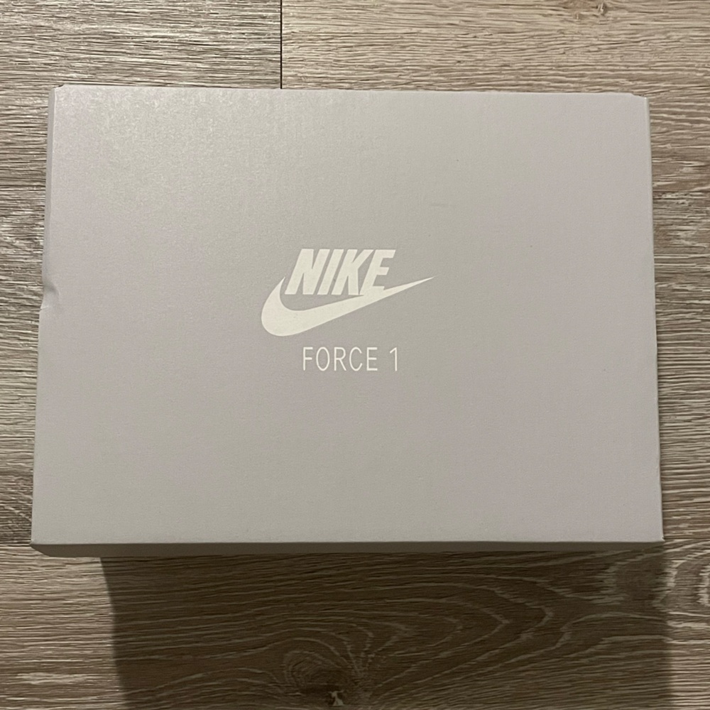 #49‼️KIDS 1~EMPTY SNEAKER BOX‼️FORCE 1 LVB 2 BP‼️NO Sneakers Included‼️